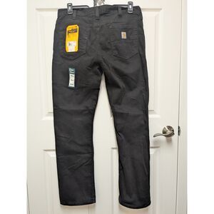 Carhartt Relaxed Fit Rugged Flex 5-Pocket Jeans - Black